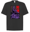 Футболка Оверсайз Evangelion Черный фото