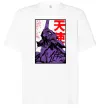 Футболка Оверсайз Evangelion Белый фото