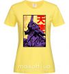 Женская футболка Evangelion Лимонный фото