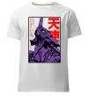Мужская премиум футболка Evangelion Белый фото