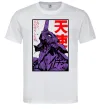 Чоловіча футболка Evangelion Білий Чоловіча футболка Evangelion Білий фото