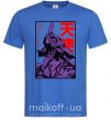Мужская футболка Evangelion Ярко-синий фото