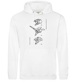 Мужская толстовка (худи) Evangelion HELMETS аніме Мужская толстовка (худи) Evangelion HELMETS аніме