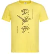 Мужская футболка Evangelion HELMETS аніме Лимонный фото