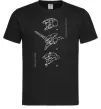 Мужская футболка Evangelion HELMETS аніме Черный фото