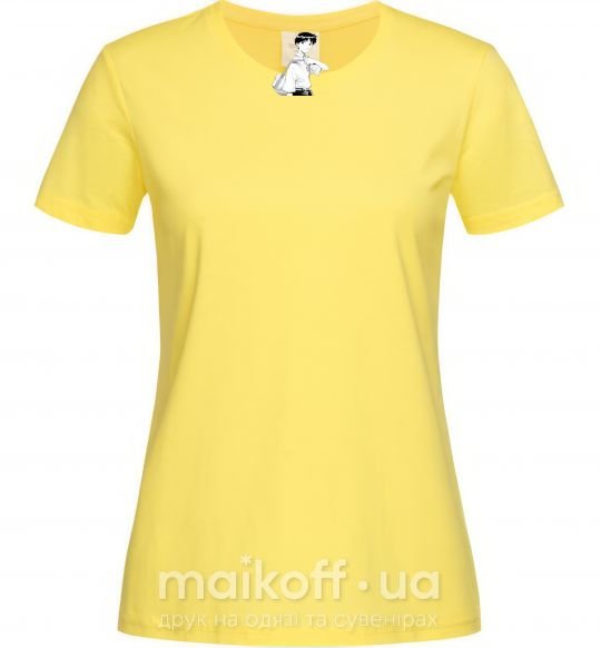 Жіноча футболка Daco Евангелион Лимонний фото