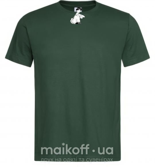 Чоловіча футболка Daco Евангелион Темно-зелений фото