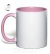 Чашка с цветной ручкой Daco Евангелион Нежно розовый фото