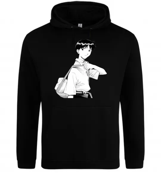 Жіноча толстовка (худі) Daco Евангеліон Чорний фото