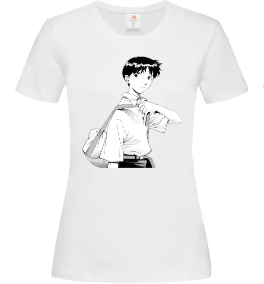 Женская футболка Daco Евангеліон Белый фото