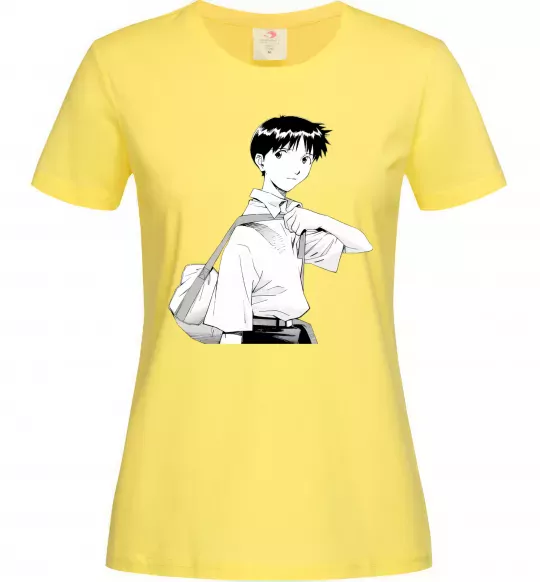 Женская футболка Daco Евангеліон Лимонный фото
