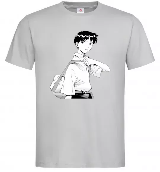 Мужская футболка Daco Евангеліон Серый фото