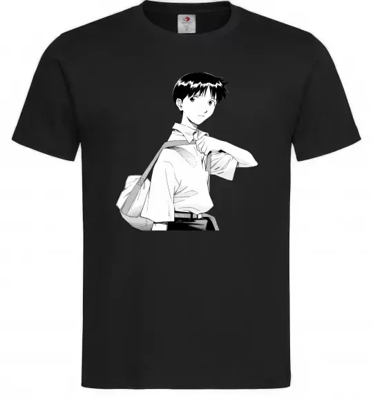 Мужская футболка Daco Евангеліон Черный фото