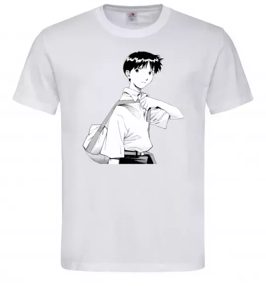 Мужская футболка Daco Евангеліон Белый фото