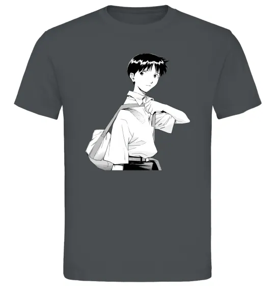 Мужская футболка Daco Евангеліон Графит фото