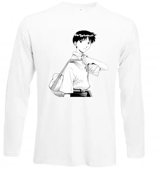 Лонгслів Daco Евангеліон Білий фото