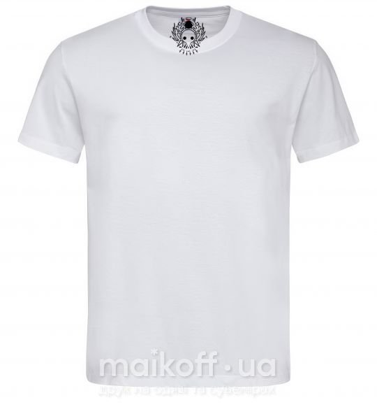 Мужская футболка Evangelion иконка Белый фото