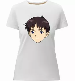 Жіноча преміум футболка Evangelion neon genesis Чорний фото