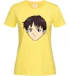 Жіноча футболка Evangelion Сінзді Лимонний фото