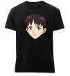 Чоловіча преміум футболка Evangelion Сінзді Чорний фото