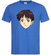 Чоловіча футболка Evangelion Сінзді Яскраво-синій Чоловіча футболка Evangelion Сінзді Яскраво-синій фото