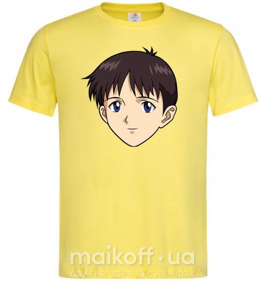Мужская футболка Evangelion Синзди Лимонный фото