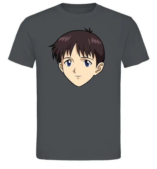 Чоловіча футболка Evangelion Сінзді Графіт фото