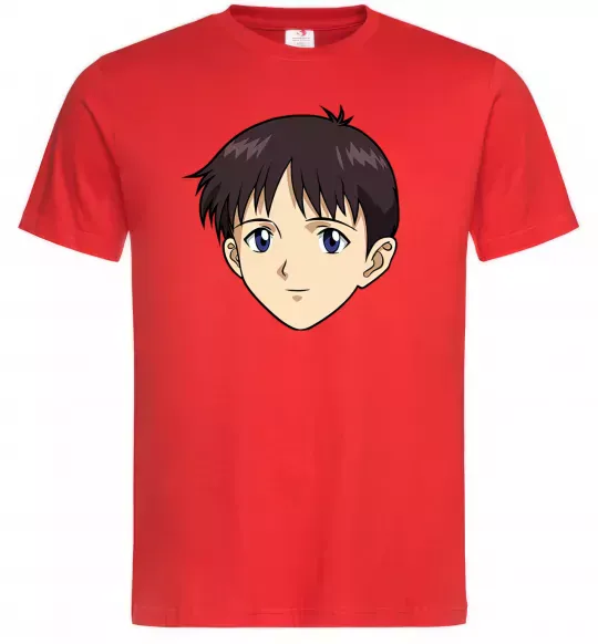 Чоловіча футболка Evangelion Сінзді Червоний фото