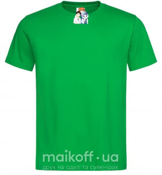 Мужская футболка Аска Синдзи Рей Зеленый фото