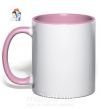 Чашка с цветной ручкой Аска Синдзи Рей Нежно розовый фото