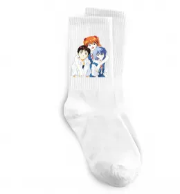Носки Evangelion neon genesis Белый фото
