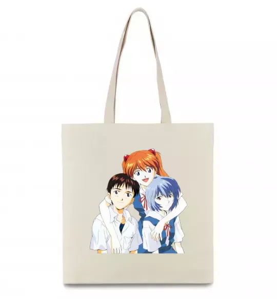 Еко-сумка Аска Сіндзі Рей Бежевий фото