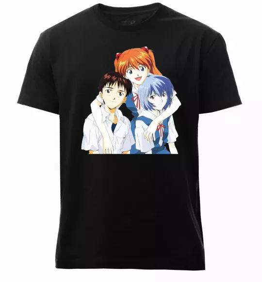 Чоловіча преміум футболка Аска Сіндзі Рей Чорний фото