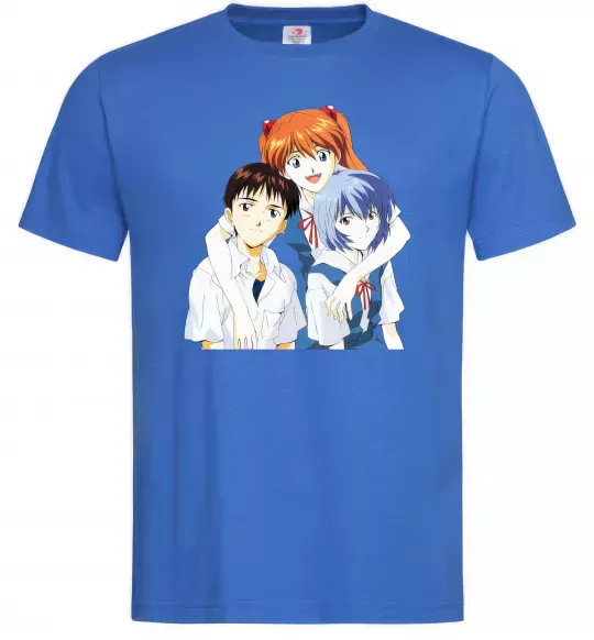 Чоловіча футболка Аска Сіндзі Рей Яскраво-синій фото