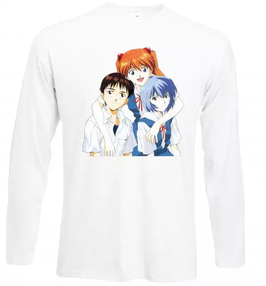 Лонгслив Аска Сіндзі Рей Белый фото