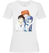 Женская футболка Аска Сіндзі Рей Белый фото