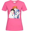 Женская футболка Аска Сіндзі Рей Ярко-розовый фото