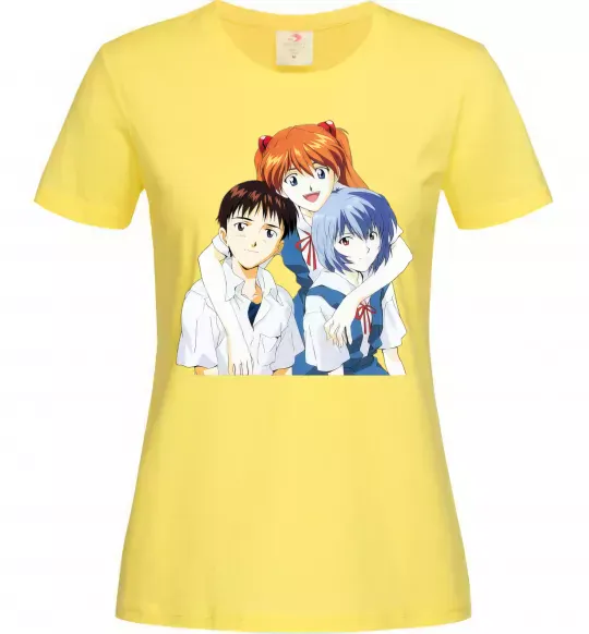 Женская футболка Аска Сіндзі Рей Лимонный фото