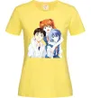 Женская футболка Аска Сіндзі Рей Лимонный фото
