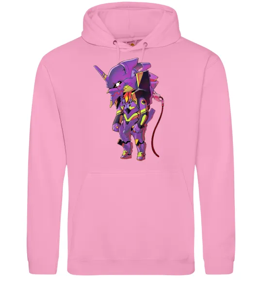 Жіноча толстовка (худі) Евангеліон робот аніме Рожевий фото