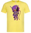 Мужская футболка Евангеліон робот аніме Лимонный фото