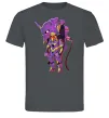 Мужская футболка Евангеліон робот аніме Графит фото