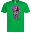 Мужская футболка Евангеліон робот аніме Зеленый фото