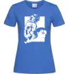 Жіноча футболка Eren Yaeger Атака титанов Яскраво-синій фото