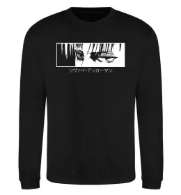 Свитшот Levi ackerman (white) Черный фото