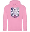 Жіноча толстовка (худі) Атака титанів ребра Рожевий фото