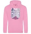 Мужская толстовка (худи) Атака титанів ребра Розовый фото