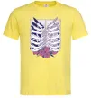 Мужская футболка Атака титанів ребра Лимонный фото