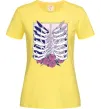 Жіноча футболка Атака титанів ребра Лимонний фото