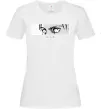 Жіноча футболка Очі аніме Білий Жіноча футболка Очі аніме Білий фото